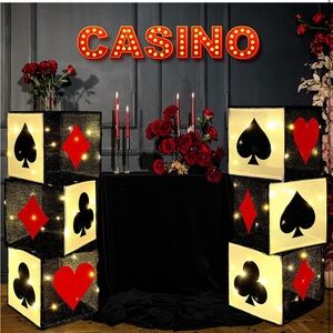 Casino Themed LED Light Boxes